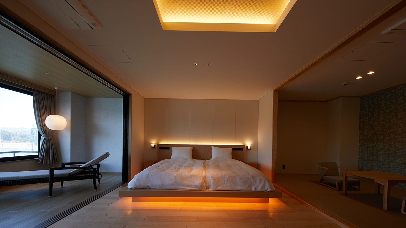 リバービュー客室（ハリウッドツイン）